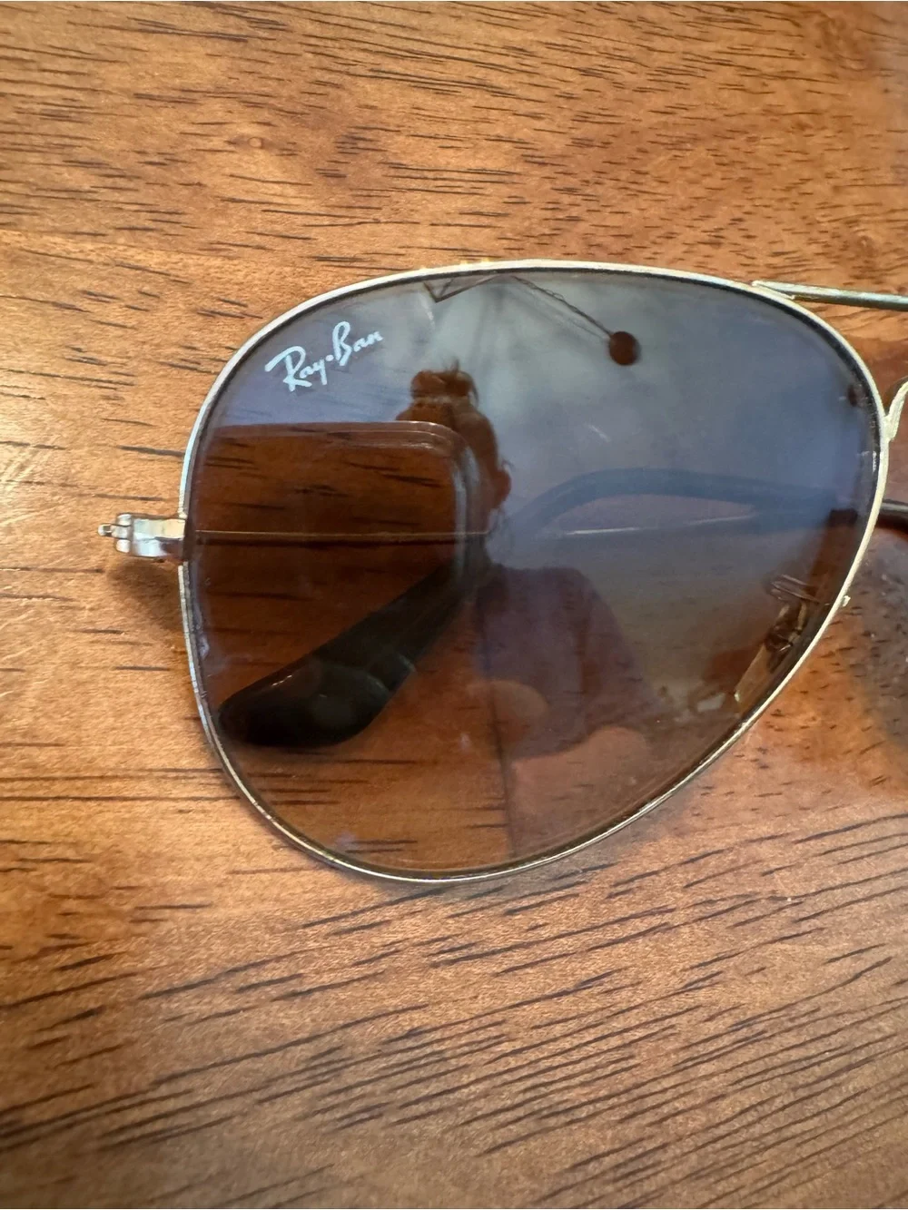 Classic Aviator Sunglasses Gold Frame